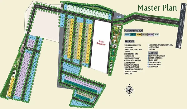 Shriram Chirping Ridge Master Plan